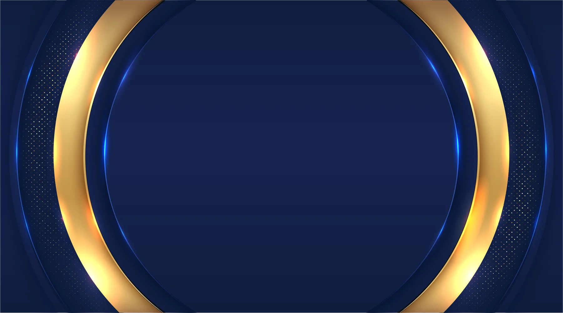 Navy and gold festival background